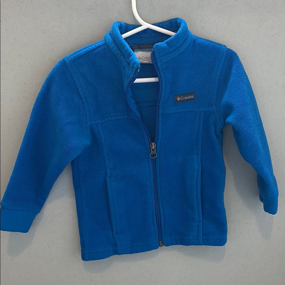 Columbia Vibrant Blue Fleece Jacket